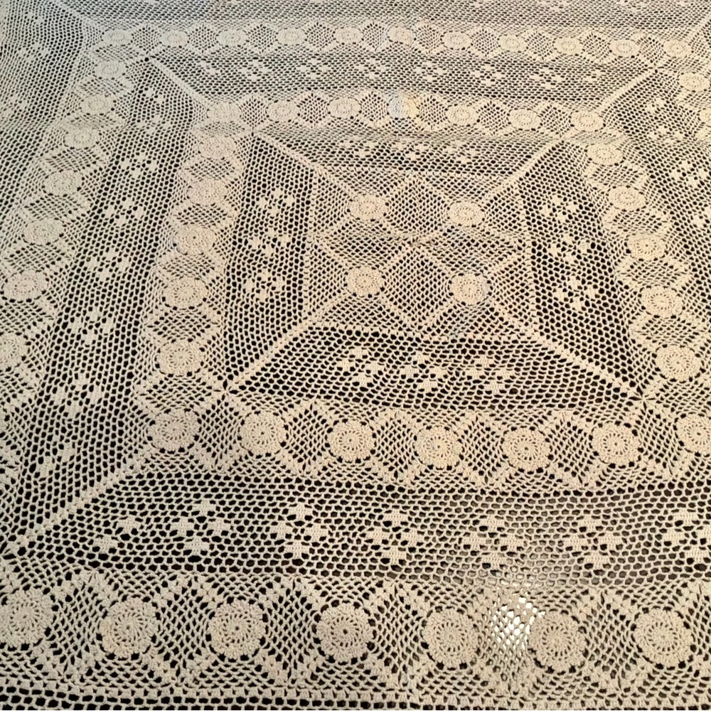 Crochet Lace Tablecloth